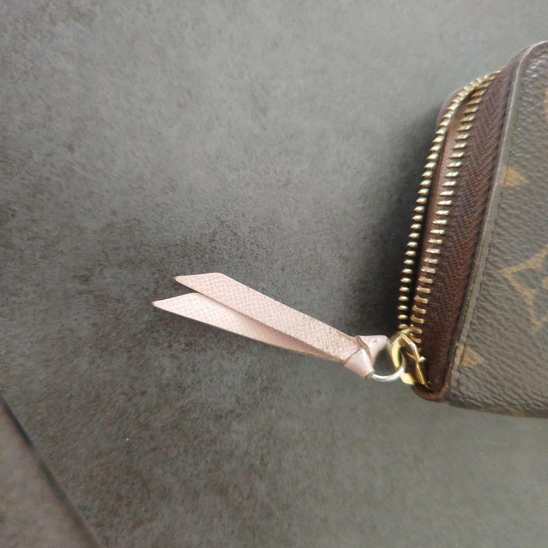ヴィトン　クレマンス　バレリーヌ　ピンク　長財布　ファスナー壊れ　VUITTON