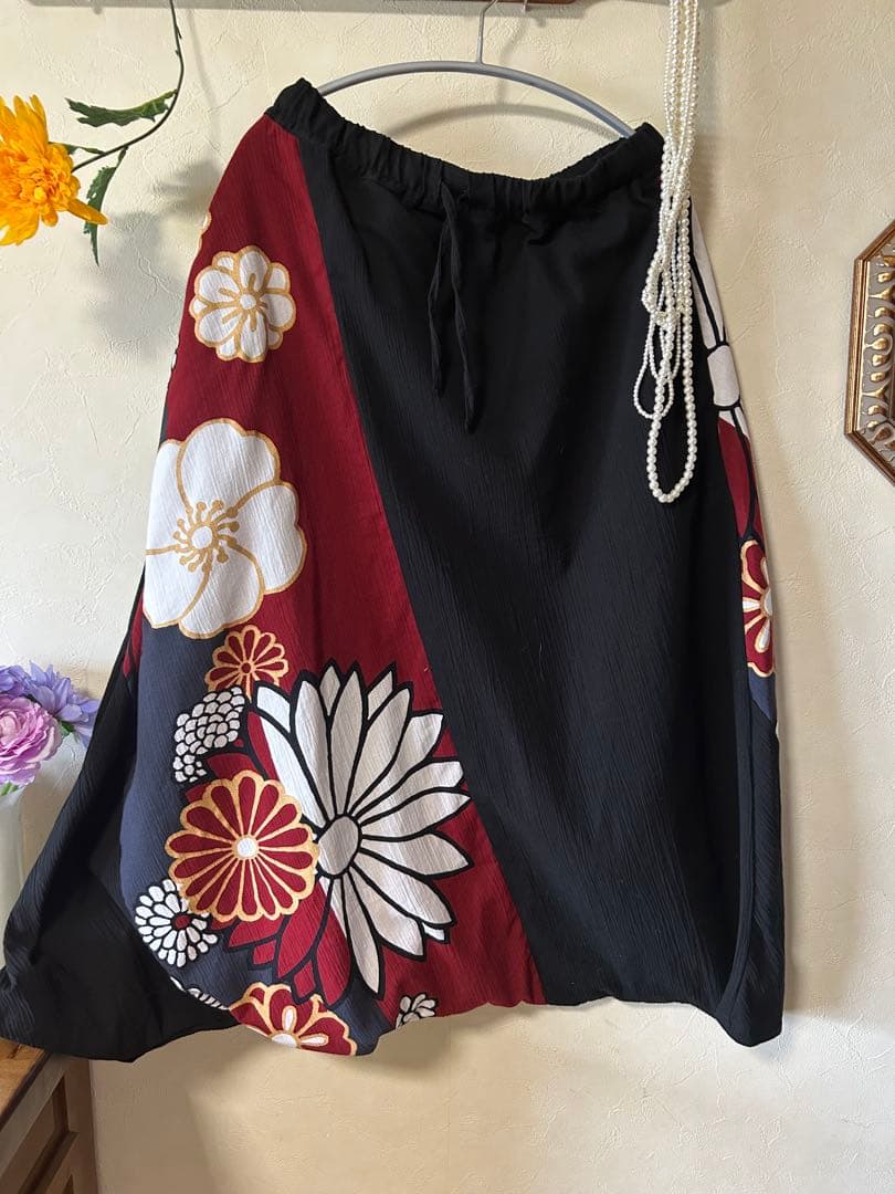 新品　ソウソウ　高島縮 20/20 富士2.0／濡羽色×金襴緞子