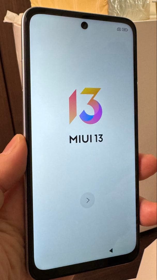 少し使用済)Redmi Note 10JE 　SIMフリー　箱付き