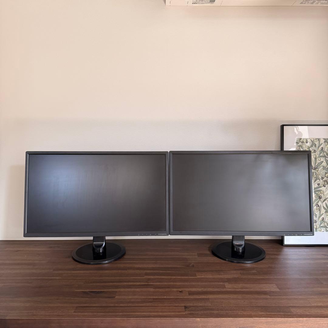 IODATA / EX-LD2381DB / 23.8型ゲーミングモニター２台