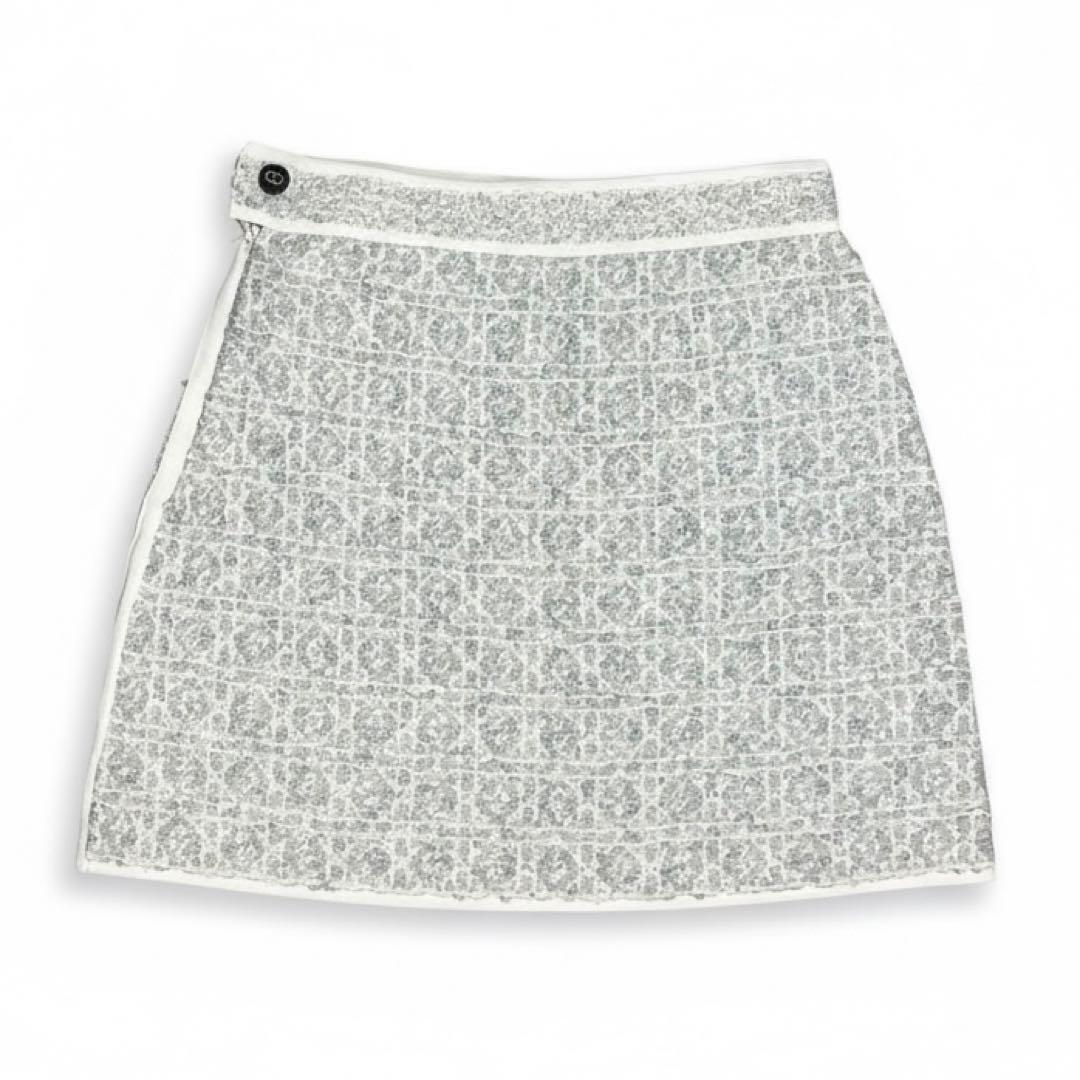 Dior ディオール ツイードスカート マクロカナージュ(値下げ交渉◎)