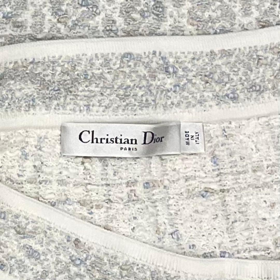 Dior ディオール ツイードスカート マクロカナージュ(値下げ交渉◎)