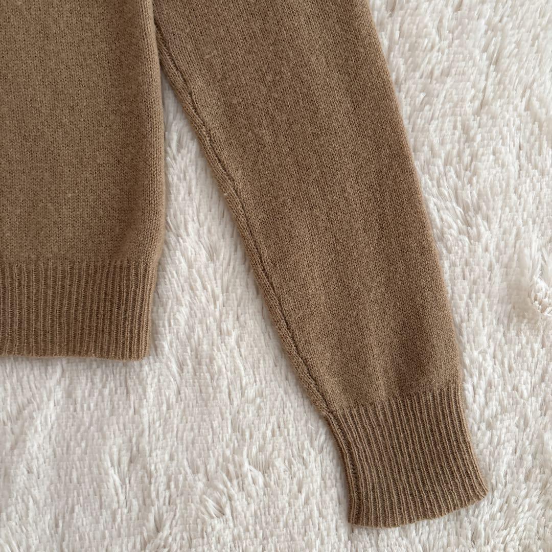 RALPH LAUREN カシミヤ　ウール　カーディガン　ベージュ　M