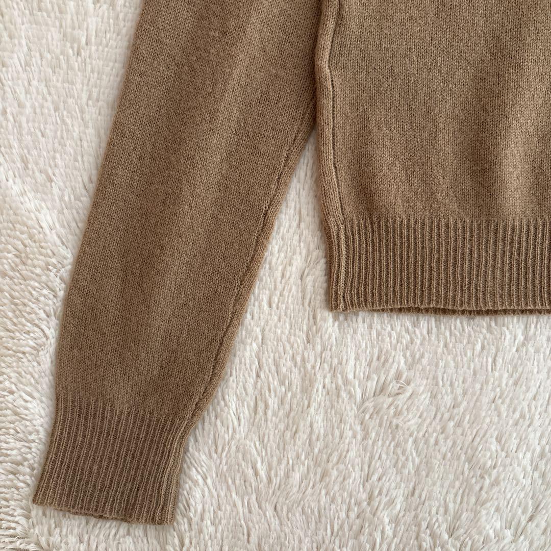 RALPH LAUREN カシミヤ　ウール　カーディガン　ベージュ　M