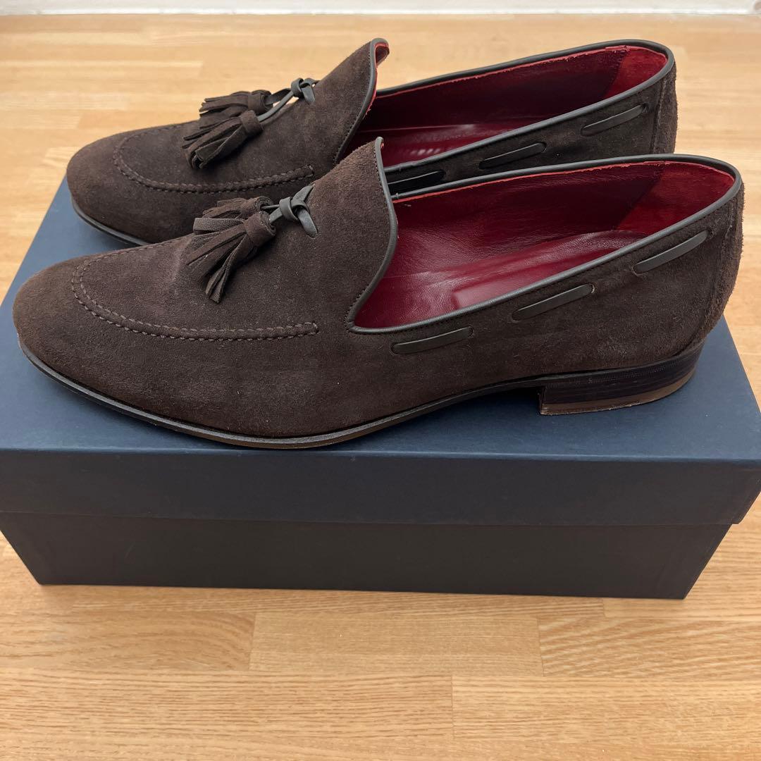 【たーさん専用】フェランテFERRANTE ARNO ダークブラウンスエード