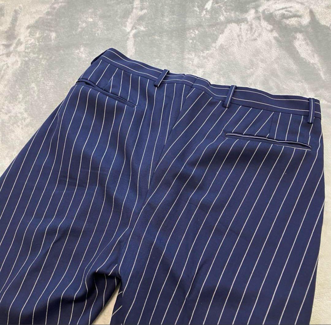 希少デザイン✨ ETRO セットアップスーツ　総柄　動物　ストライプ　シルク