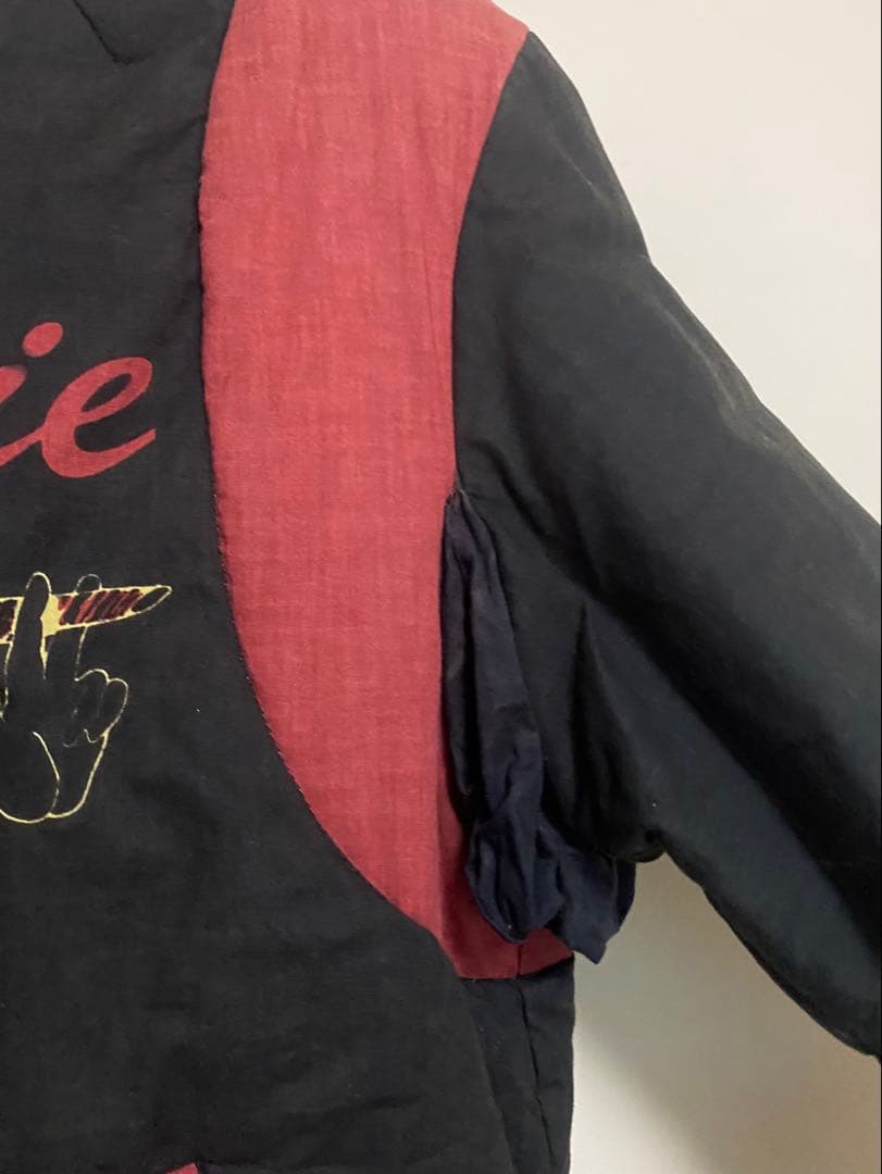 アンダーカバー but beautiful 中綿はめ絵スタジャン　ブルゾン