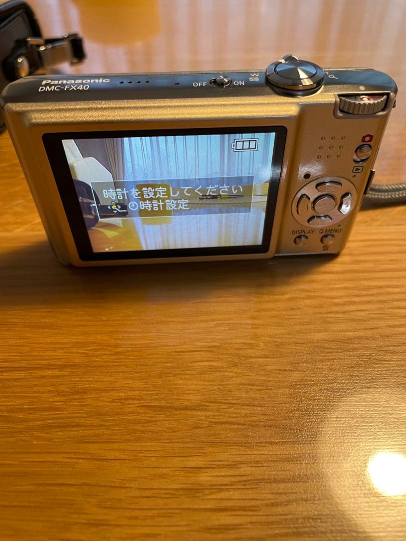 Panasonic LUMIX DMC-FX40 美品 専用ケース付パナソニック