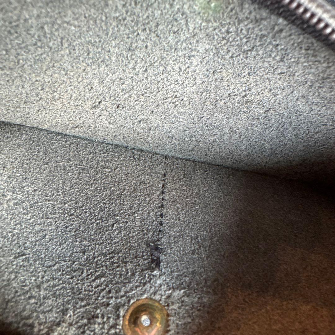 【レア＆極美品】IL BISONTE スターパンチングWフラップ 長財布☆