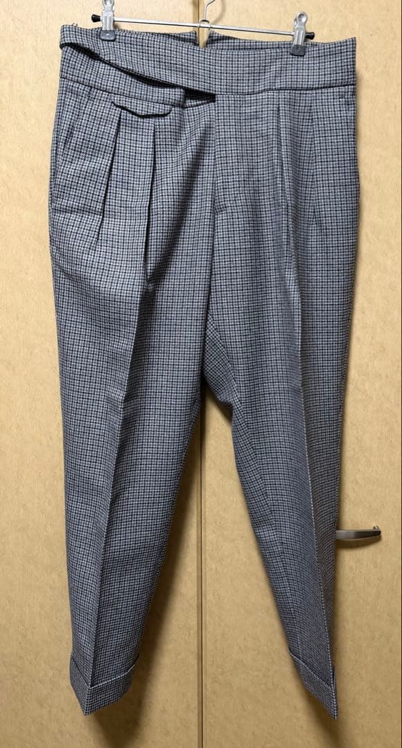 ベルウィッチ　グルカ　スコッチ　ナノ別注スラックス　パンツ