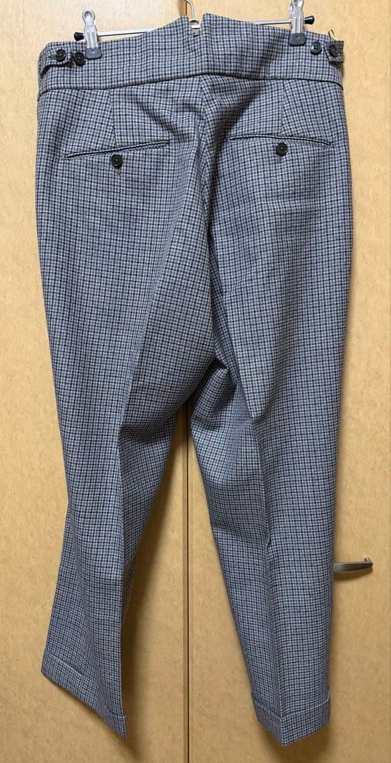 ベルウィッチ　グルカ　スコッチ　ナノ別注スラックス　パンツ