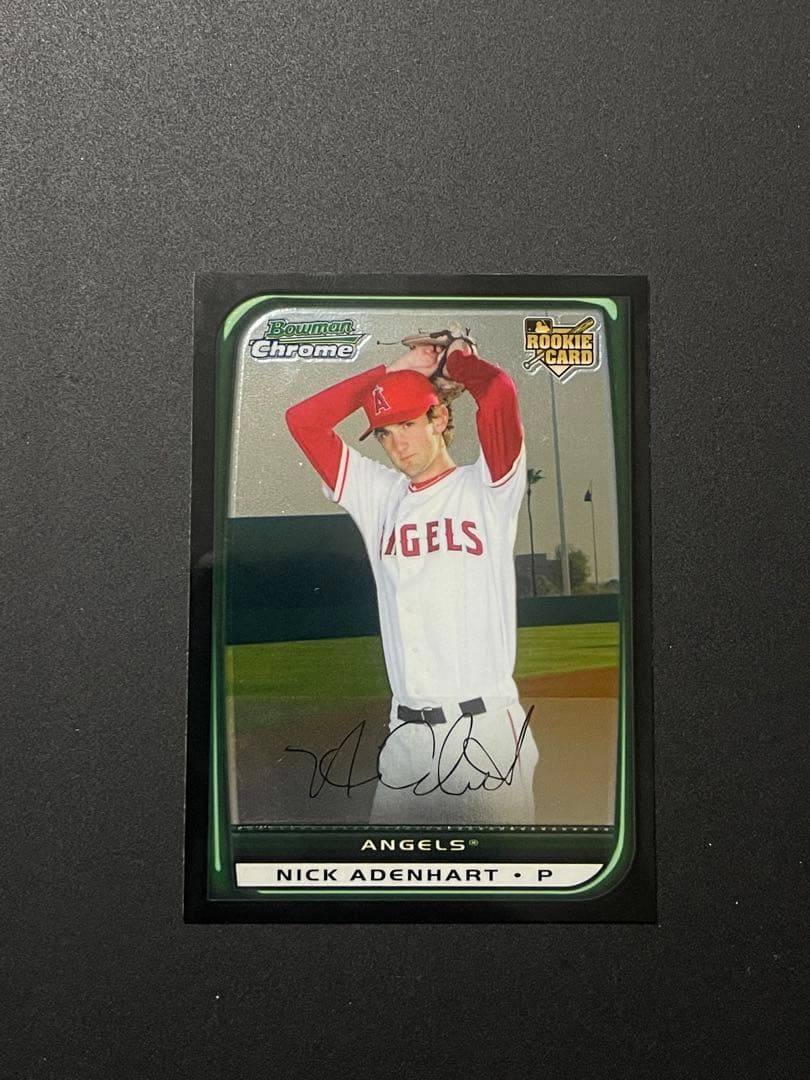 エンゼルス　ニック・エイデンハート　サインカード