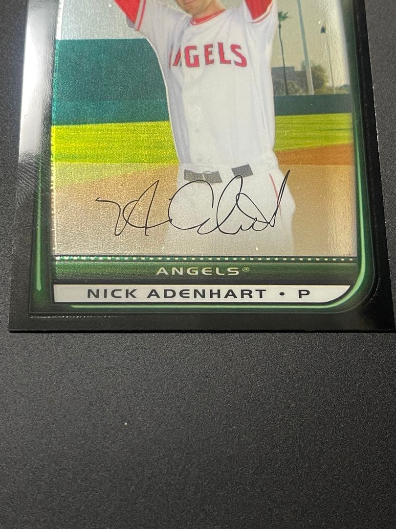 エンゼルス　ニック・エイデンハート　サインカード