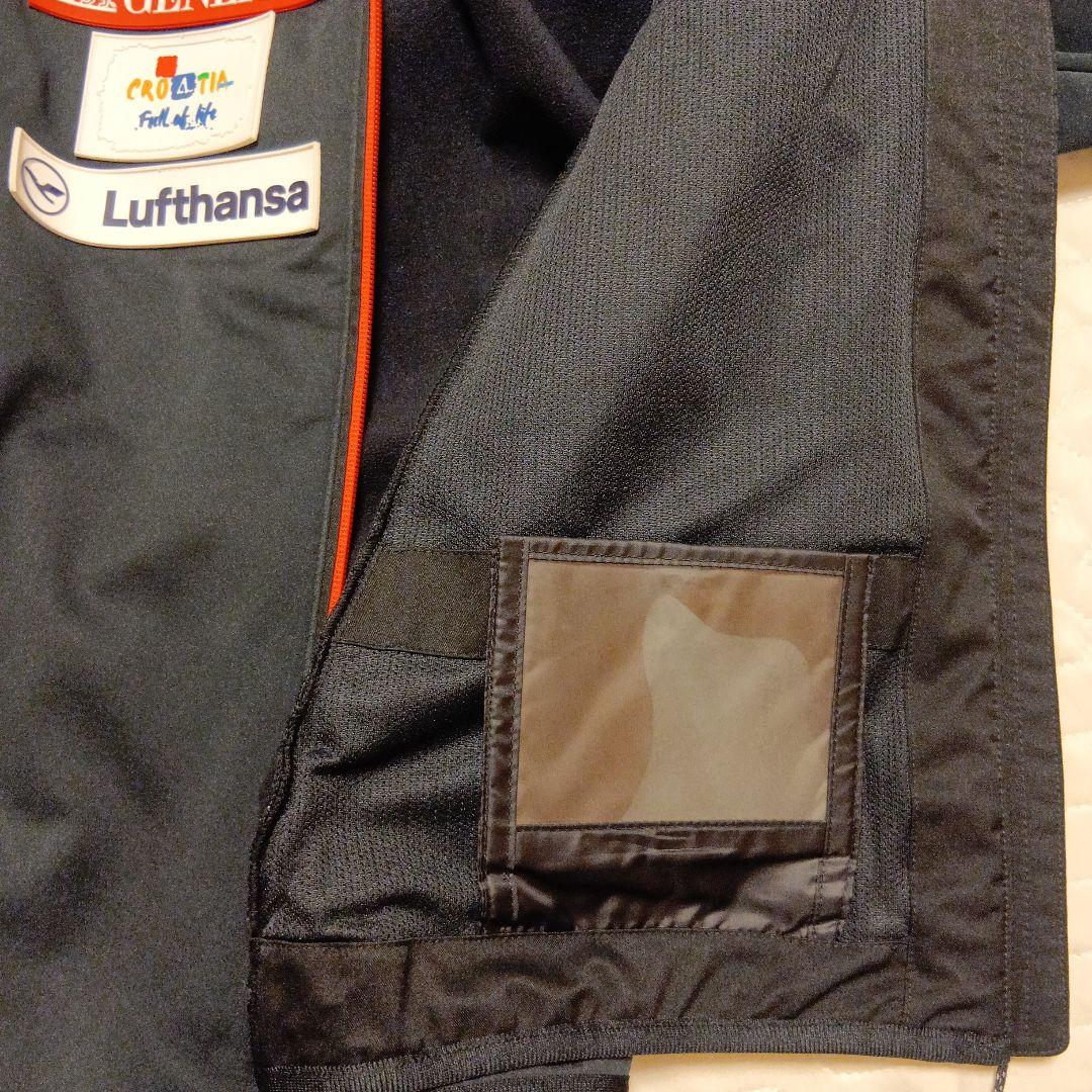 MIZUNO　ミズノ　スキーウェア　ミドルウェア 黒色/赤/白　Ｓサイズ