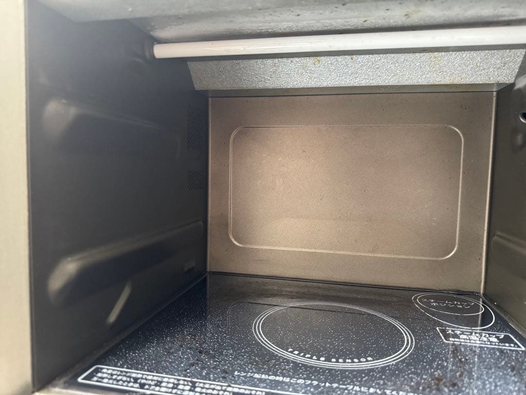 SHARP オーブンレンジ RE-V80A-B ブラック 動作確認済み