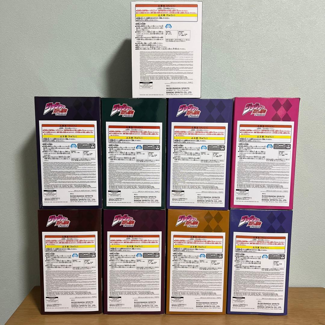 Mometria ジョジョの奇妙な冒険 フィギュア9体セット まとめ売り②