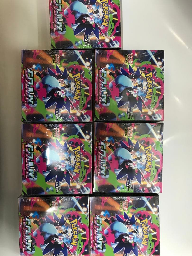 ポケモンカードゲーム　インフェルノX 7BOX 新品未開封シュリンク付