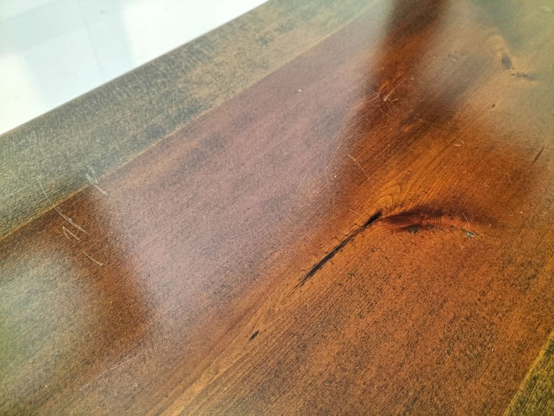 松の木　耳付き一枚板　テーブル　テレビ台