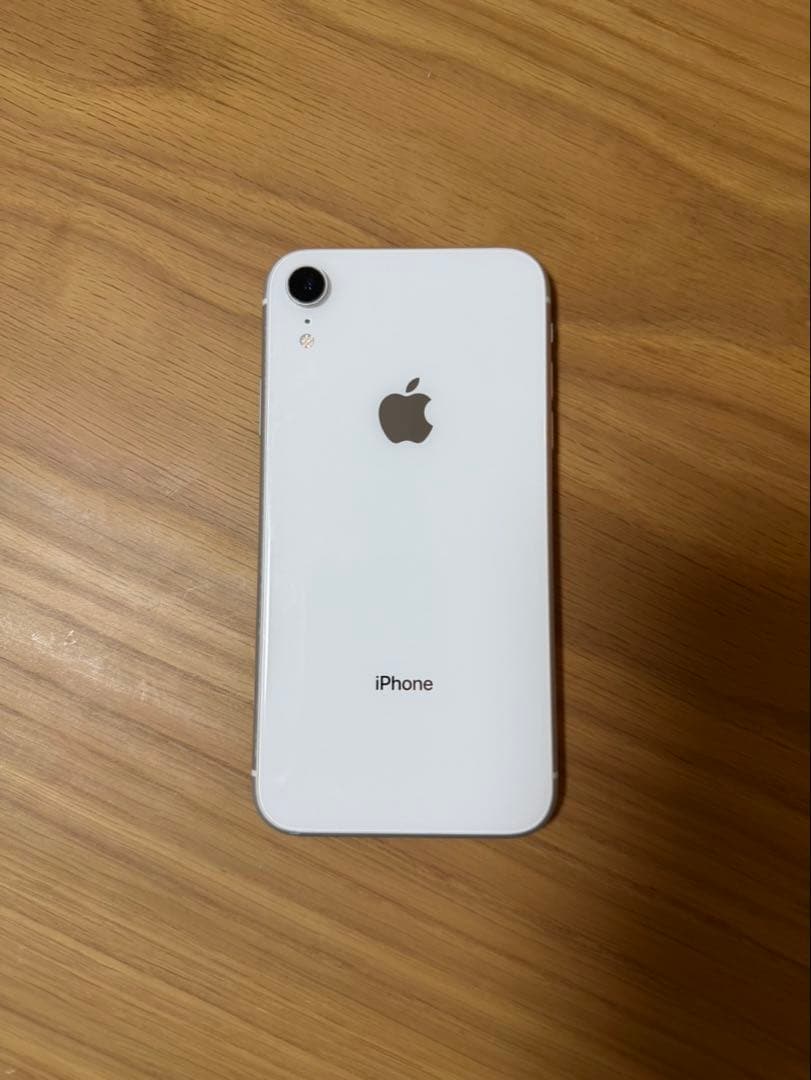 【極美品/スピード発送】iPhone XR Silver 64GB SIMフリー