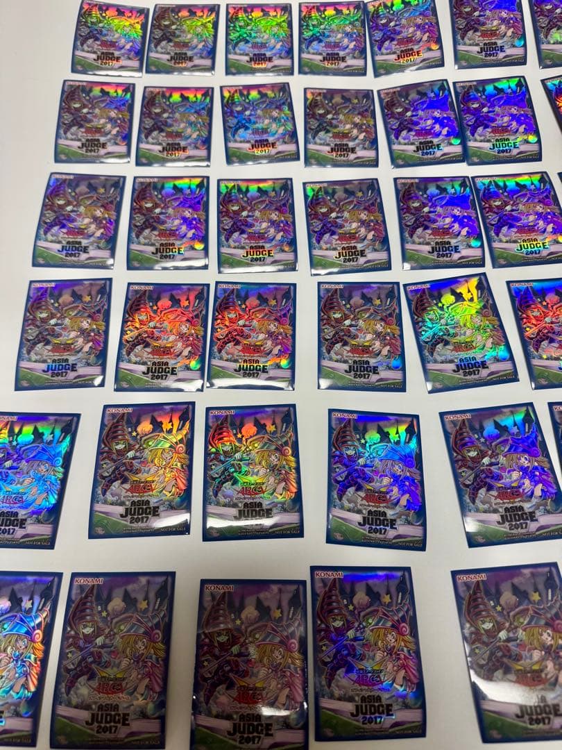 遊戯王 トゥーン ジャッジ　asia judge 2017 スリーブ 130枚