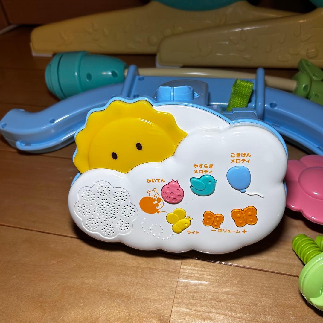 美品 くまのプーさん えらべる回転6WAY ジムにへんしんメリー プーメリー