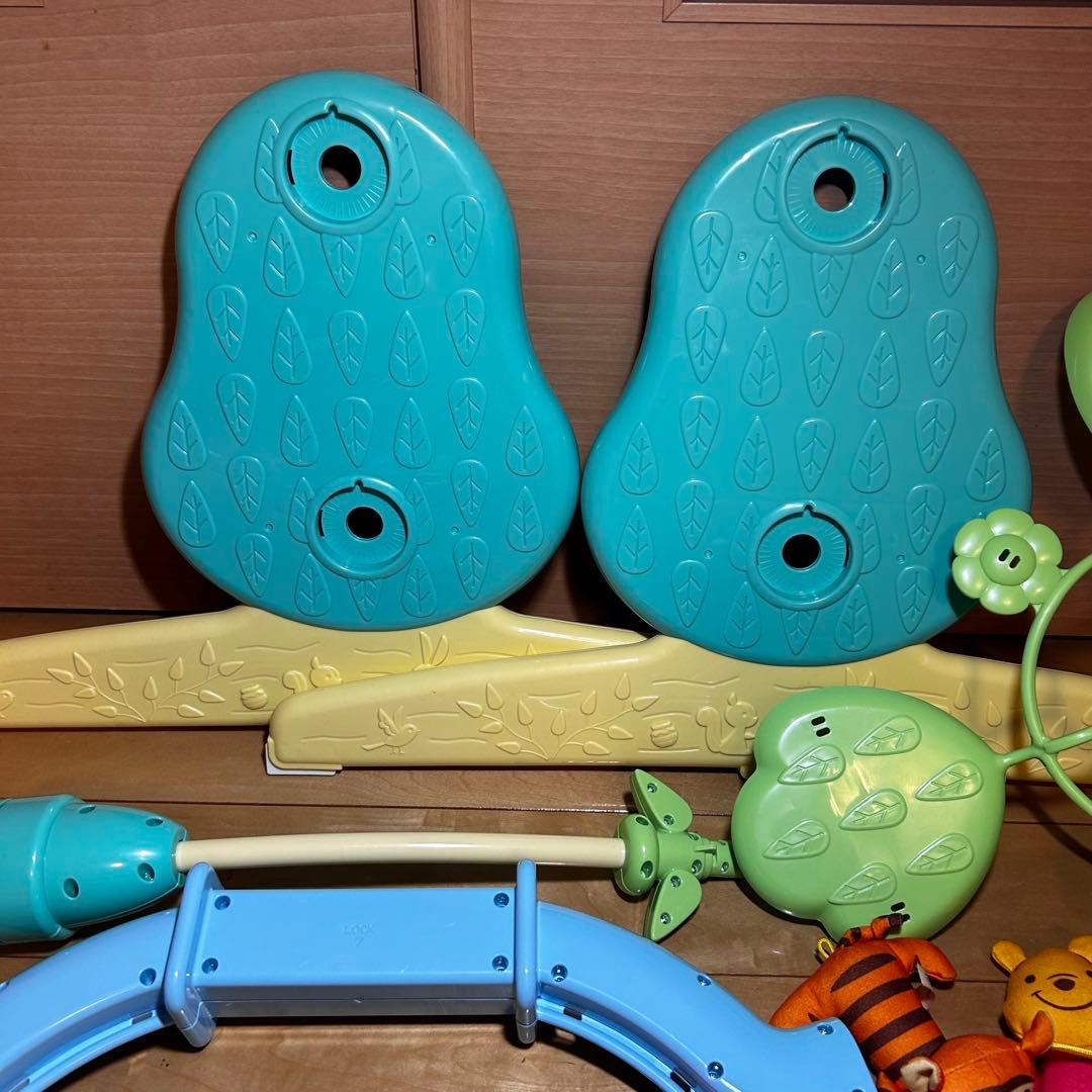 美品 くまのプーさん えらべる回転6WAY ジムにへんしんメリー プーメリー