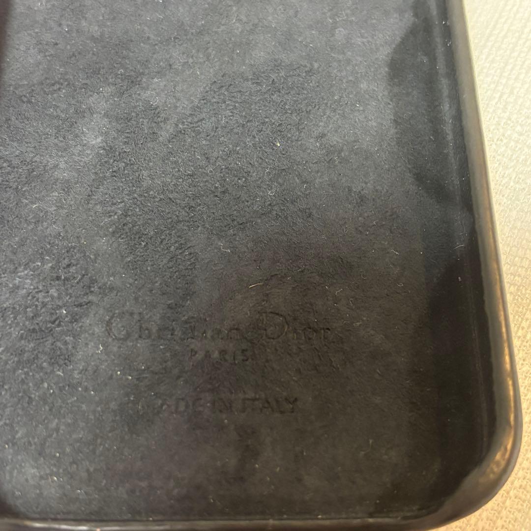 DIOR　iPhone12 12Pro対応　トロッター サドル　スマホケース