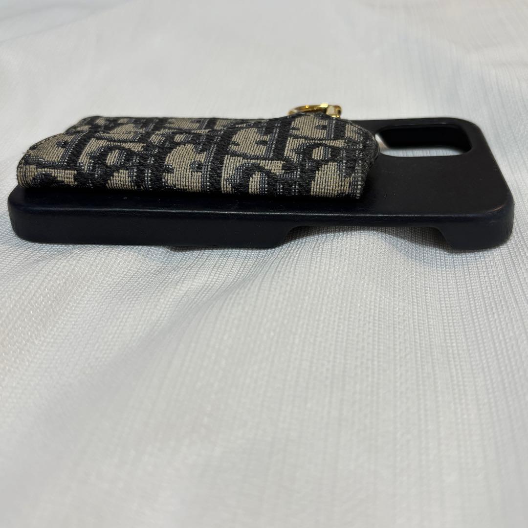 DIOR　iPhone12 12Pro対応　トロッター サドル　スマホケース