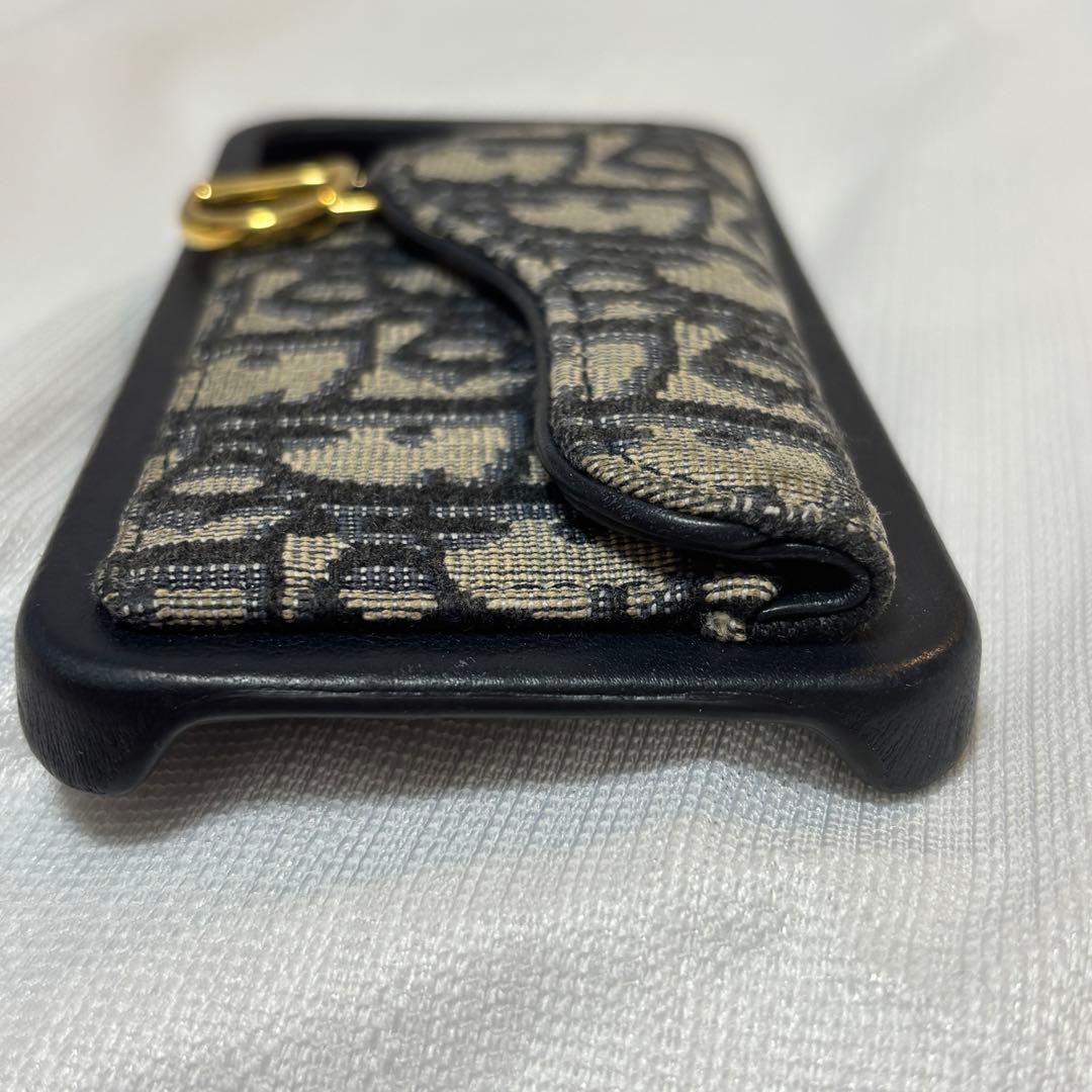 DIOR　iPhone12 12Pro対応　トロッター サドル　スマホケース