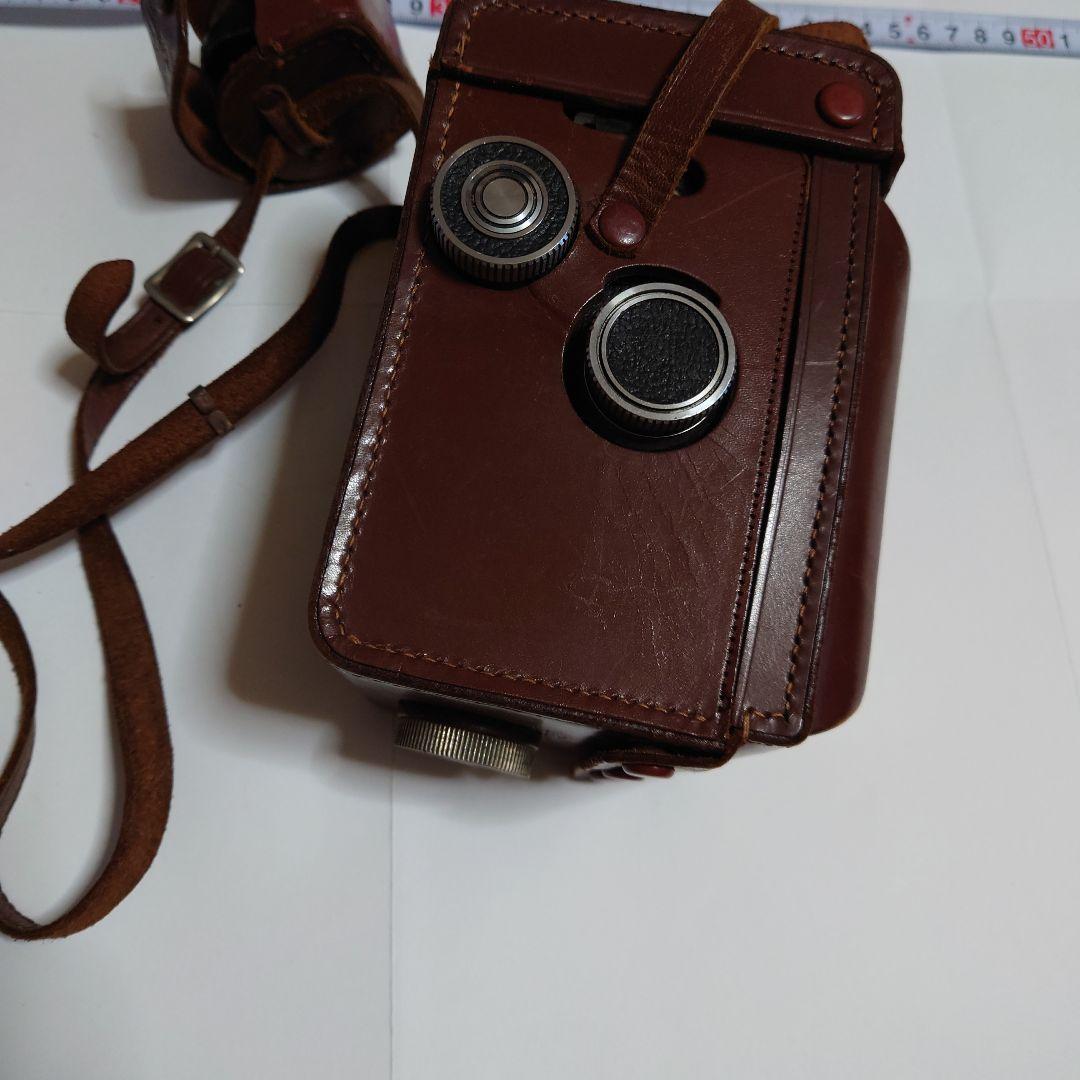 AIRES FLEX フィルム　アイレスフレックス　二眼レフ　本革ケース　カメラ