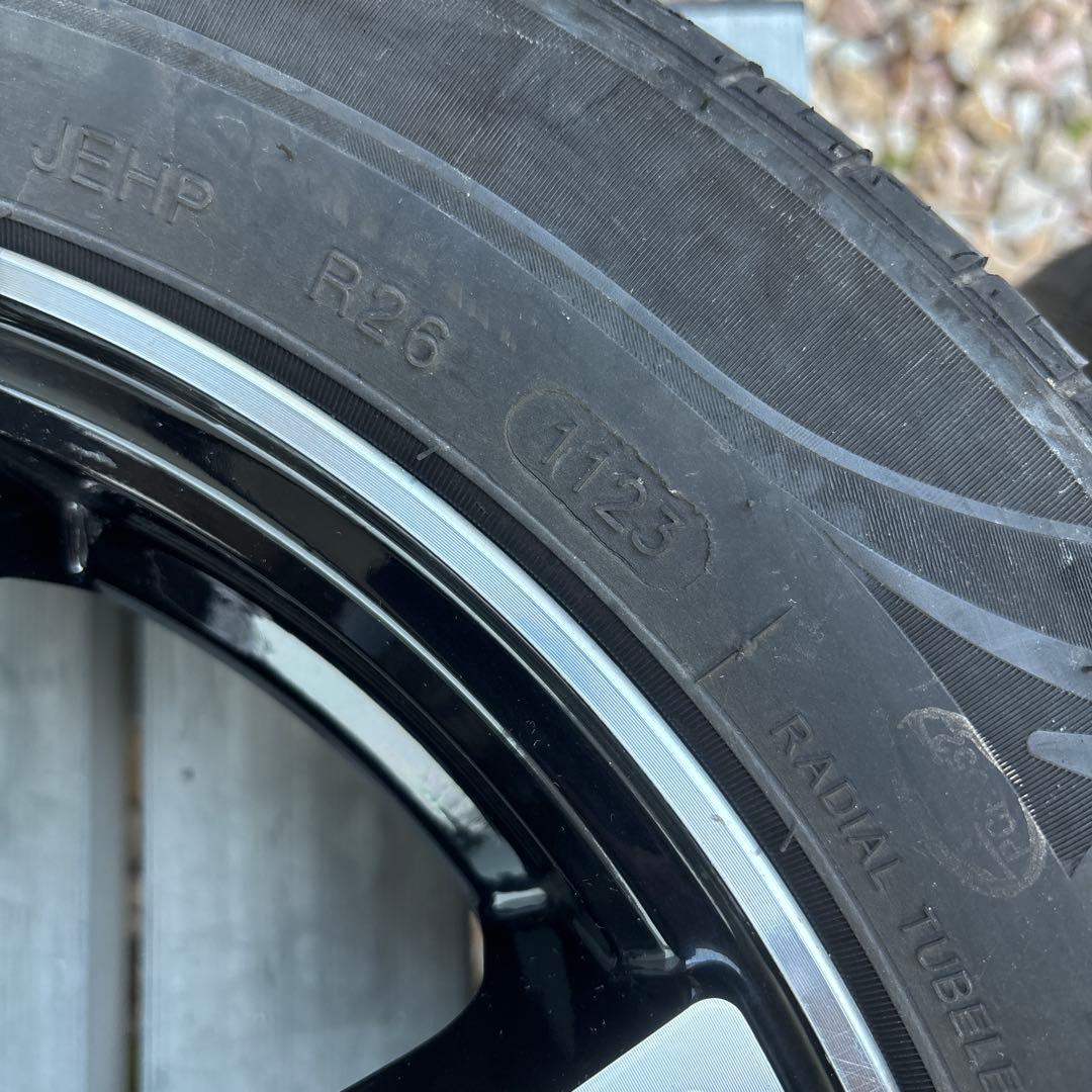 ホイールPW-S8 14x4.5、タイヤ155/65R14 MINERVA