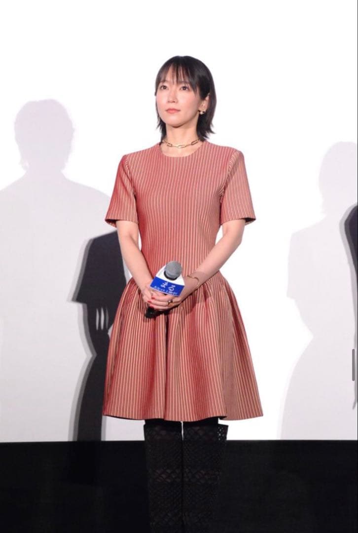 CFCL 膝丈ニットワンピース 2024ss ブラック