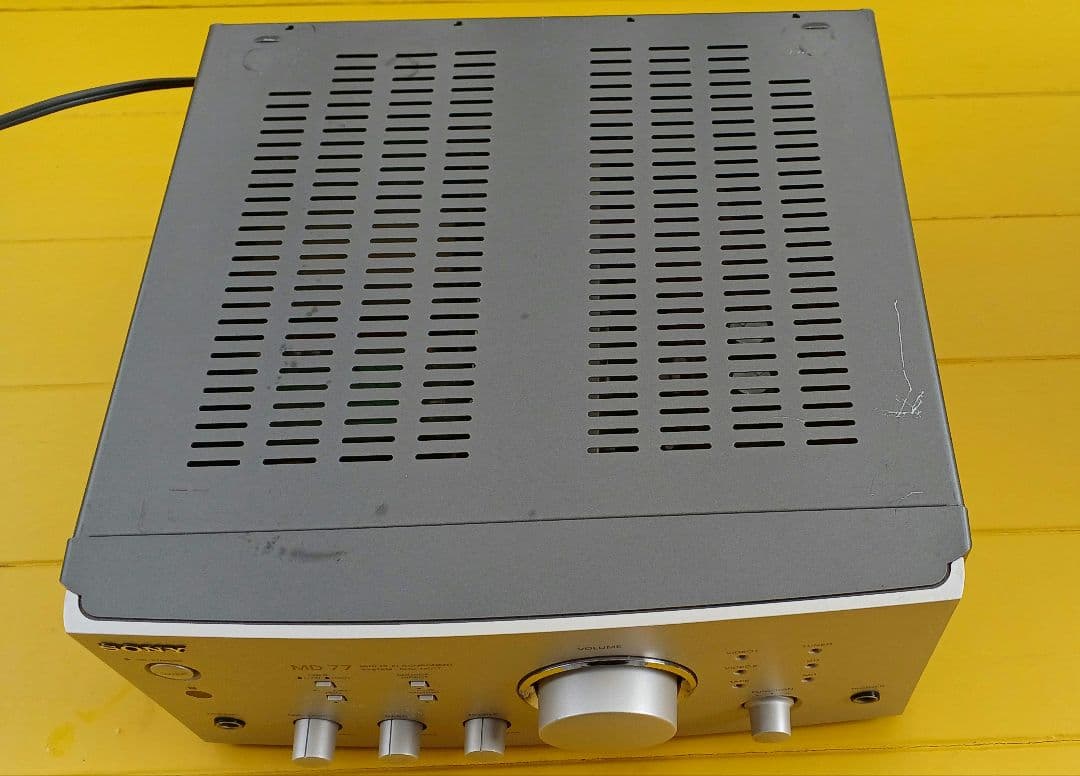 SONY MD 77　プリメインアンプ　TA-MS77