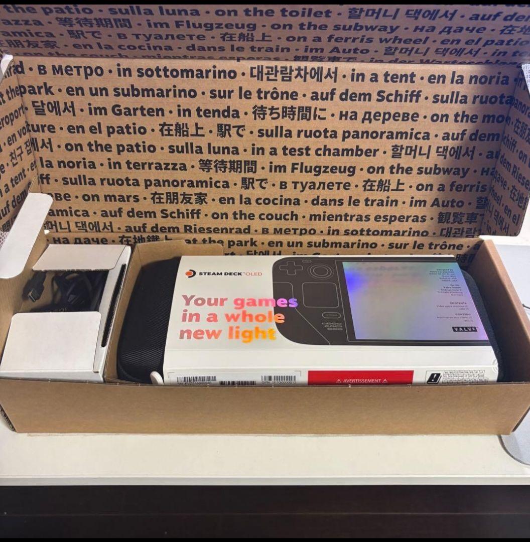 カ*タ様 Steam Deck OLED 512GB x kraken head