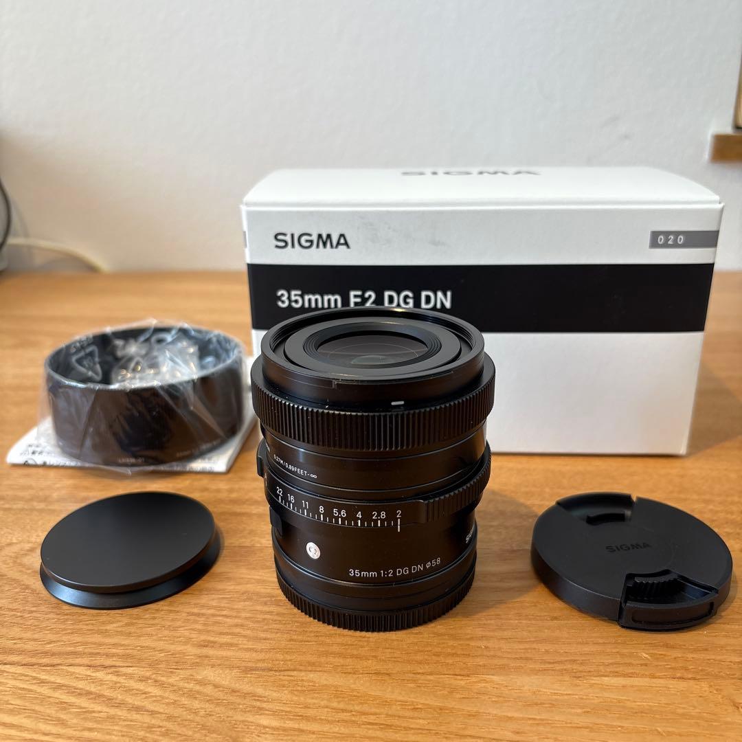 SIGMA 35mm F2 DG DN 単焦点レンズ　Lマウント