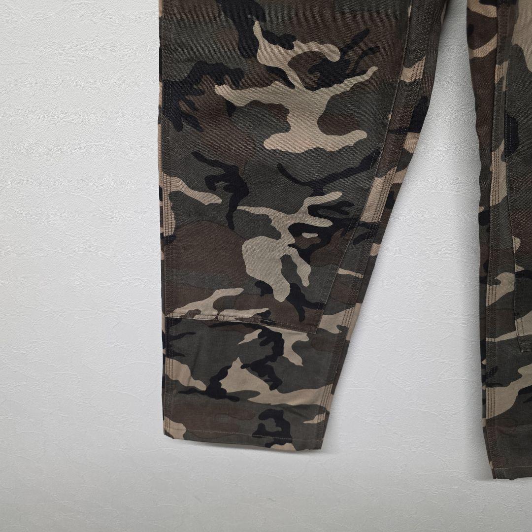 90s～00s カーハート　ダブルニー　超希少！ ウッドランドカモ　迷彩