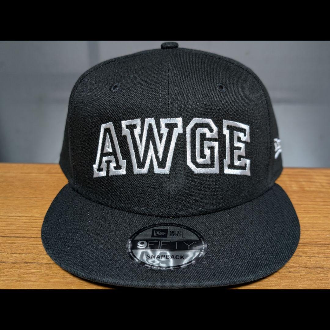 AWGE × NewEra キャップ 黒 A$AP Rocky 着用モデル