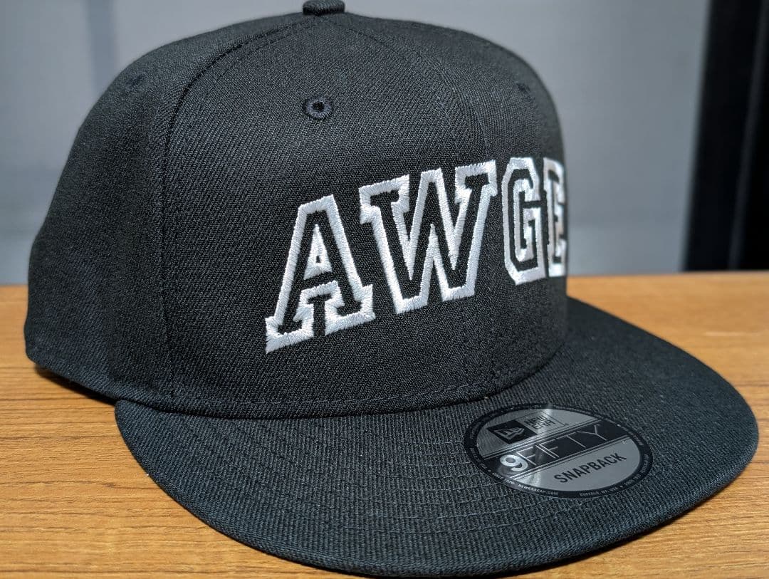 AWGE × NewEra キャップ 黒 A$AP Rocky 着用モデル