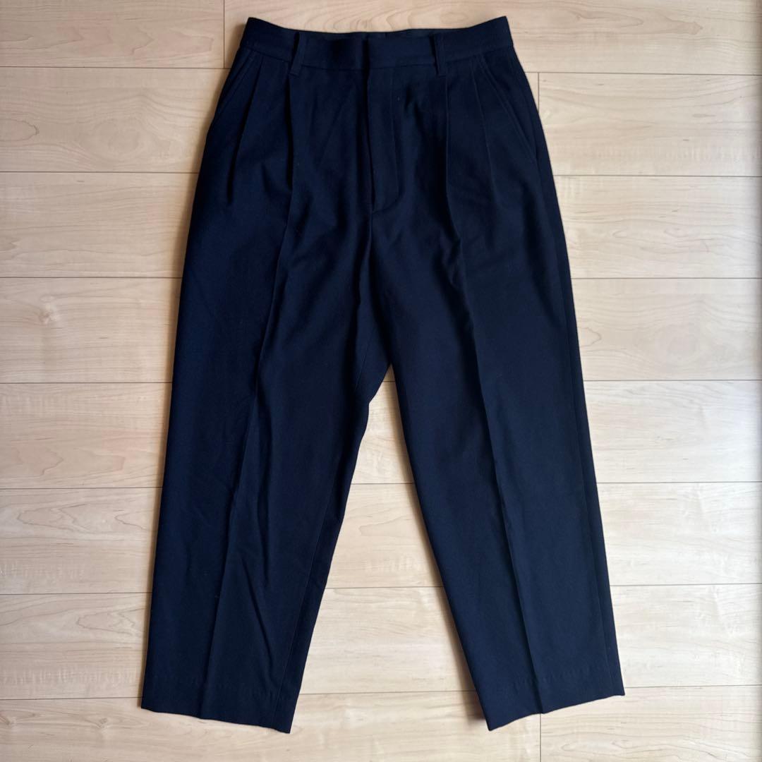stein EX WIDE TAPERED TROUSERS ワイドスラックス