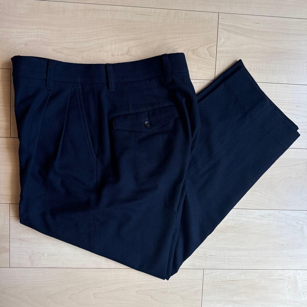stein EX WIDE TAPERED TROUSERS ワイドスラックス