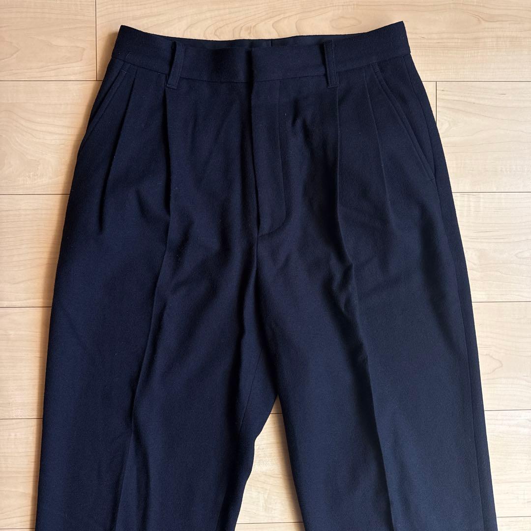 stein EX WIDE TAPERED TROUSERS ワイドスラックス