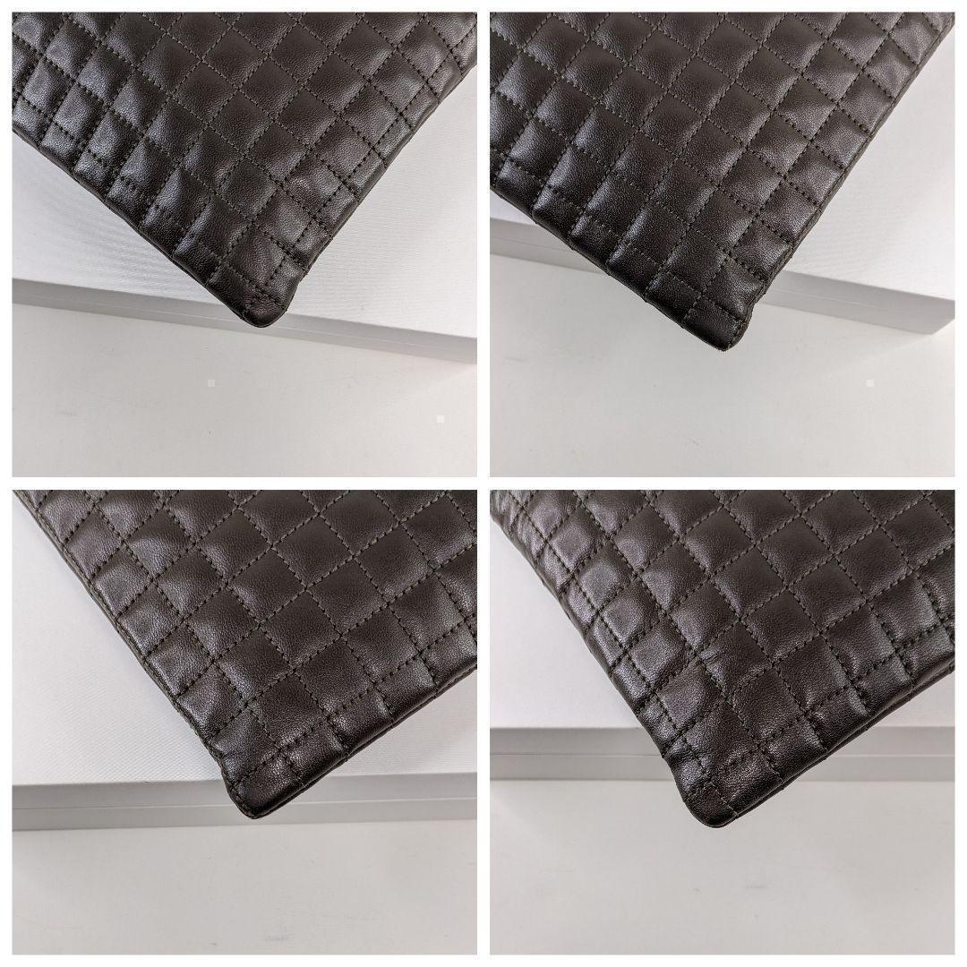 CELINE　セリーヌ　クラッチバッグ　セカンドバッグ　Cチャーム　キルティング