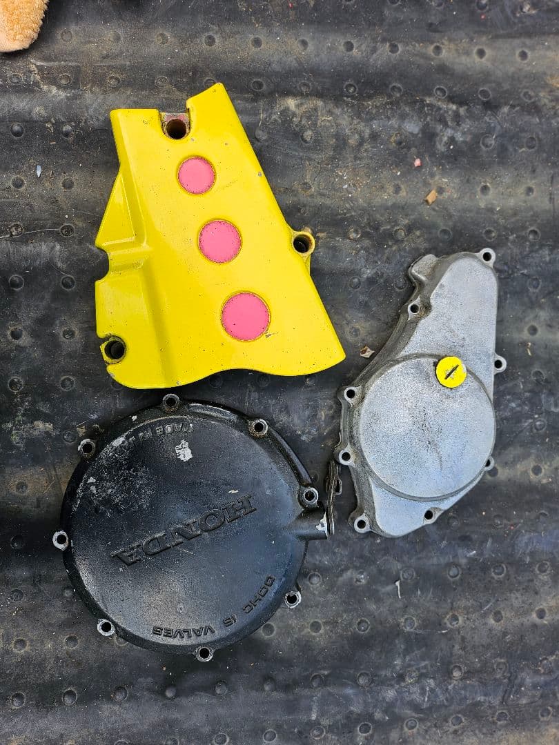 CBR400F CBX エンジンカバー スターター クラッチ チェーン