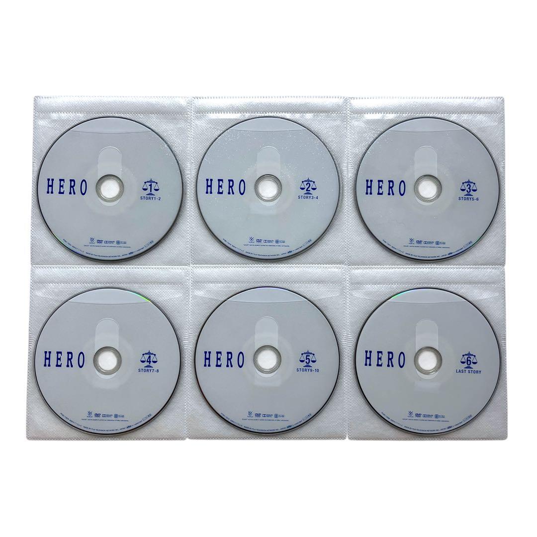 新品ケース DVD 「HERO」 全15巻 木村拓哉 松たか子 北川景子 福田靖