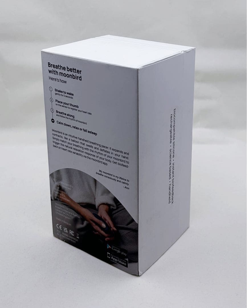 日本未発売■『Moonbird』瞑想ガジェット 呼吸法コーチング+ヘミシンクCD