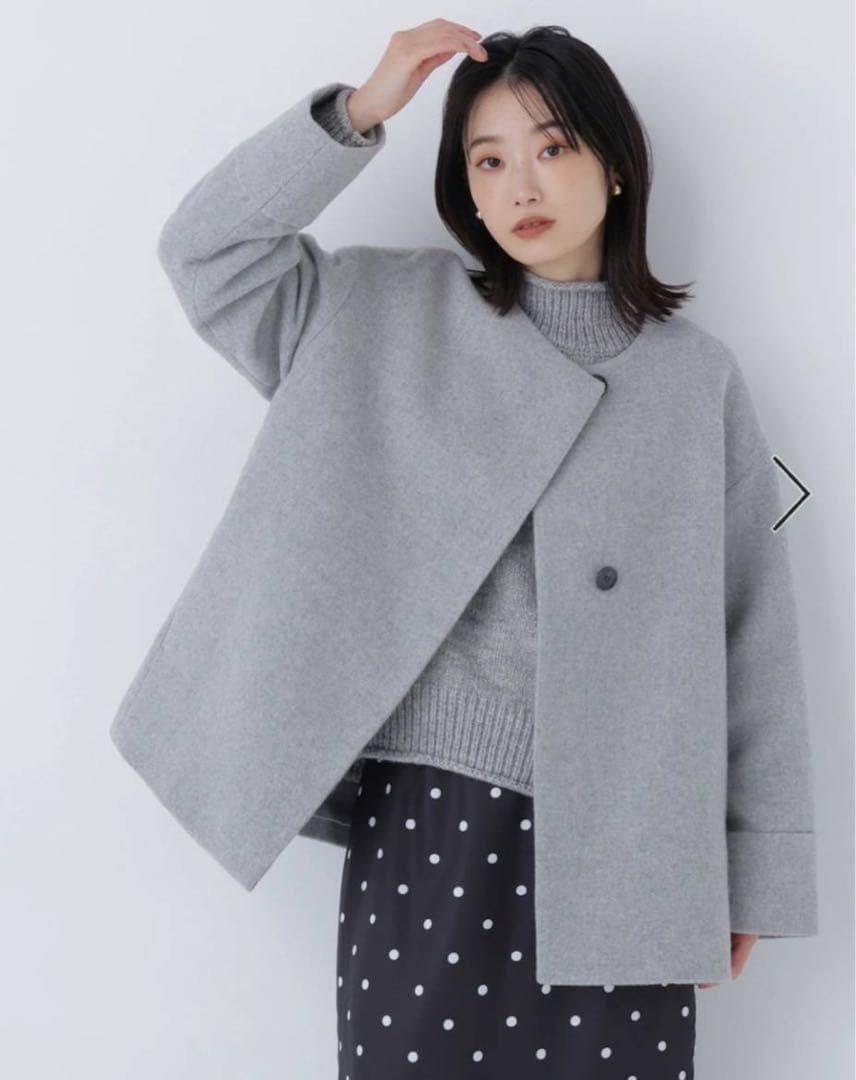 【sweet掲載】【ちょうど、いい服】毎日に“ちょうどいい”カシミヤ混コート