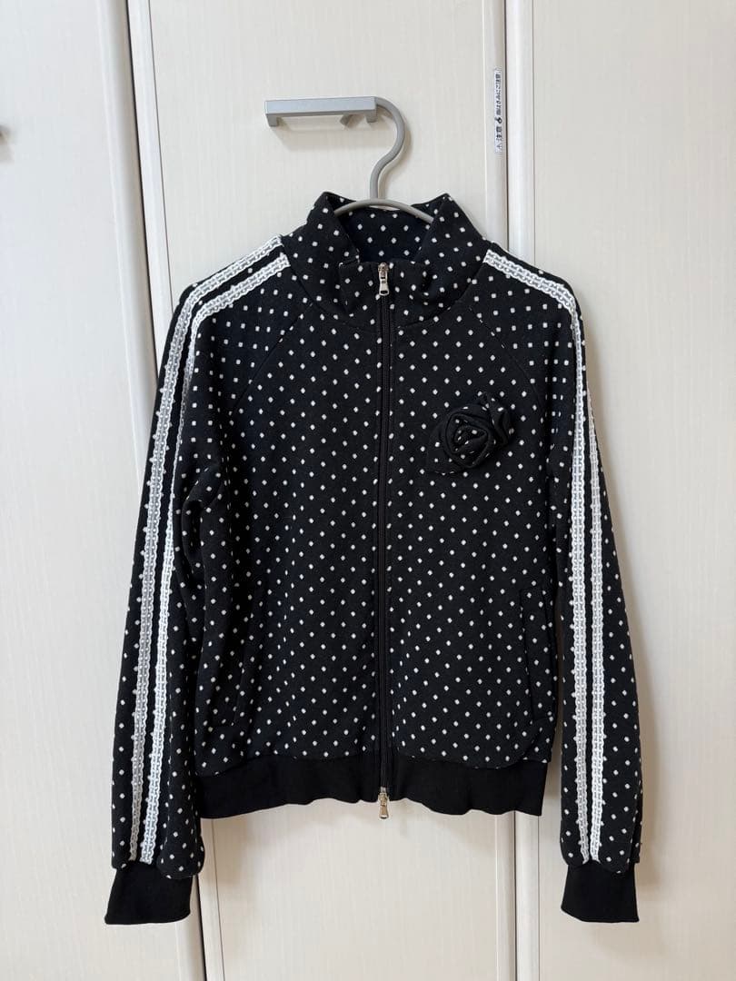 トップス crank rose dot track jacket