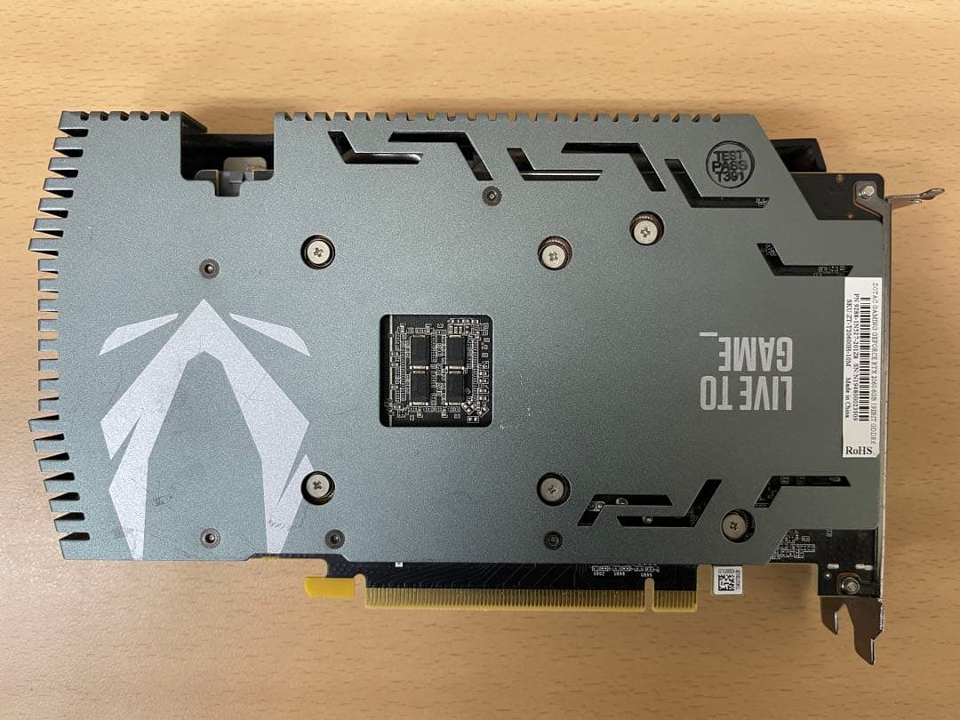 ZOTAC GAMING GeForce RTX 2060 6GB 動作確認済