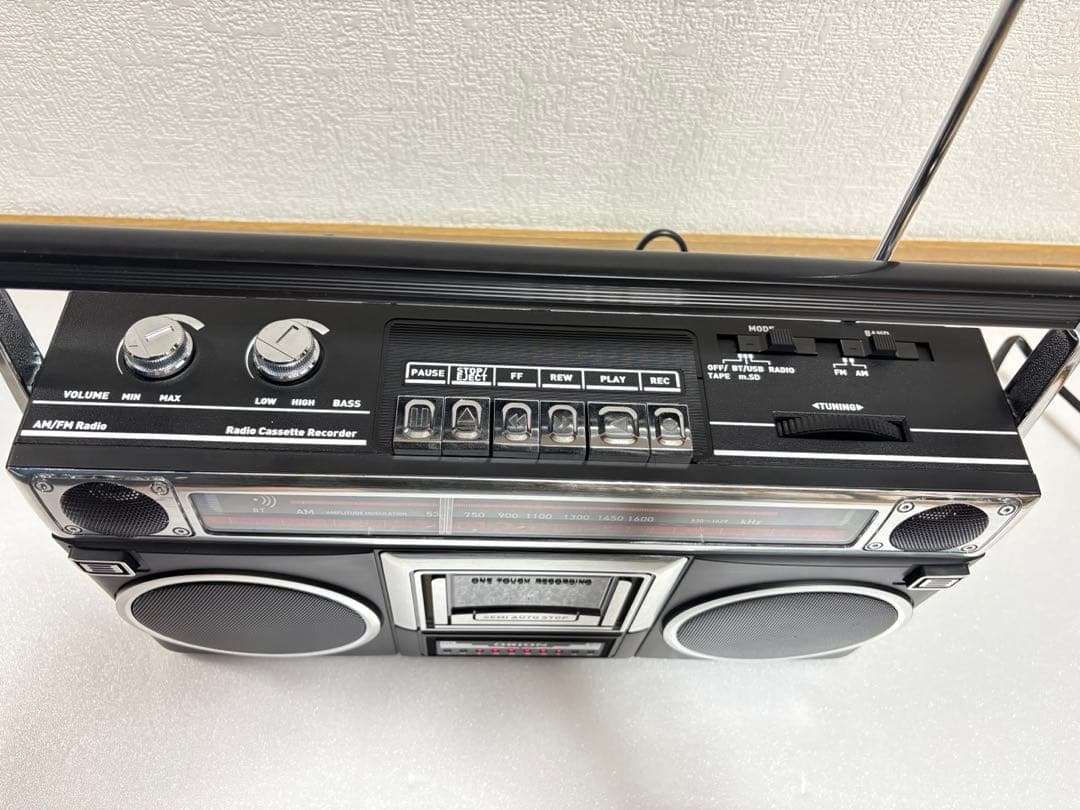 オリオン SCR-B5 ラジカセ Bluetooth 昭和レトロ ORION