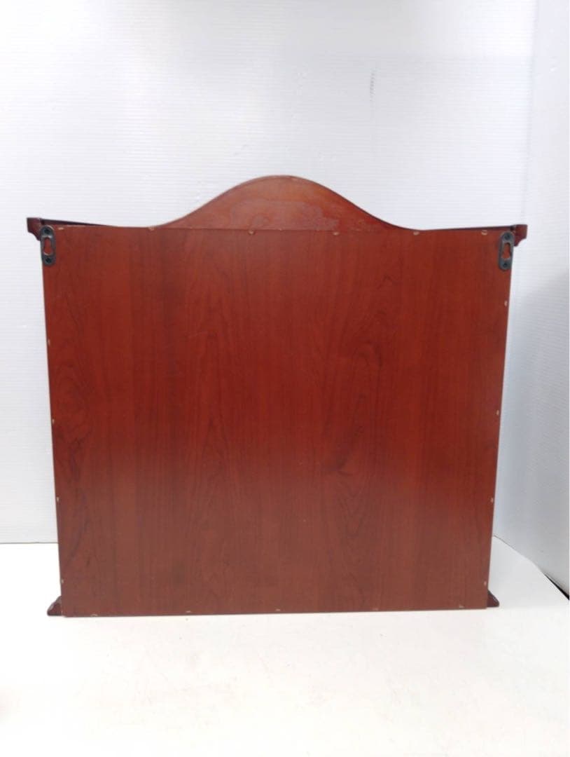 G1748 木製キャビネット 飾り棚 アンティーク 壁掛け コレクションケース